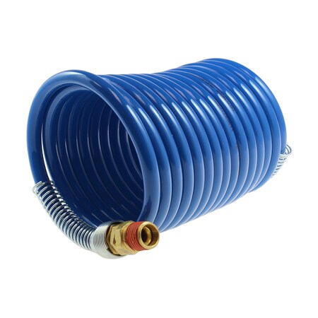 COILHOSE PNEUMATICS Stowaway Coil 1/4" ID x 12’ 1/4" MPT Swivel S14-12B